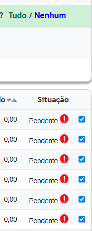 Como dar baixa em várias faturas ao mesmo tempo - imagem 3