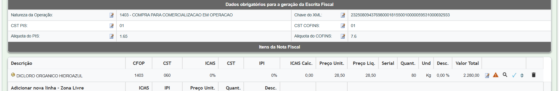 Como dar entrada em contas a pagar pelo XML da nota de fornecedor - imagem 4
