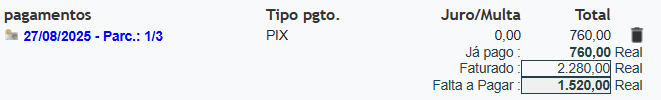 Como dar baixa em faturas no contas a pagar - imagem 8